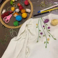 سفارشات گل دوزی دستی وروبان دوزی|صنایع دستی و سایر لوازم تزئینی|رشت, منظریه|دیوار