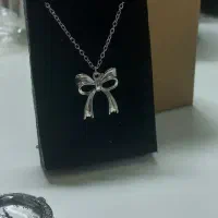 گردن آویز پاپیون استیل|بدلیجات|قم, خاکفرج|دیوار