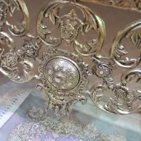 ساعت ایستاده وآینه وکنسول طرح برنزدرحدنو|بوفه، ویترین، کنسول|کرج, میدان میوه و تره بار مرکزی|دیوار