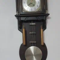 ساعت دیواری پاندول دار موتور بی صدا (فروش فوری)