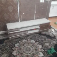 ست میز تلویزیون و جا کفشی ملامینه ضد خش در حد نو|میز تلویزیون|تهران, یافت آباد شمالی|دیوار