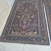 یک جفت فرش پشمی دست باف قدیمی عطیقه|فرش|شیراز, دست خضر|دیوار