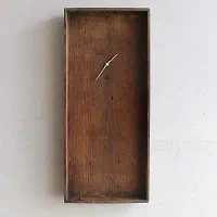 ساعت چوب طبیعی طرح روستیک