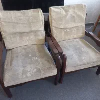 ۴ عدد مبل تک نفره چوبی