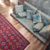 یک دست تشک شاه نشین در حد نو|مبلمان خانگی و میز عسلی|قم, عمار یاسر|دیوار