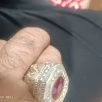 انگشتر نقره یاقوت سرخ افریقایی|جواهرات|دوگنبدان, |دیوار