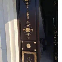 نقاشی ساختمان و در و پنجره