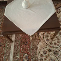 رومیزی مخمل نونو باسه عدد روی میز عسلی|پرده، رانر، رومیزی|تهران, خانی آباد نو شمالی|دیوار