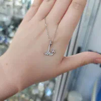 پلاک زنجیر نقره اصلی ( نوشته خدا )|بدلیجات|کرمانشاه, |دیوار