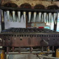 دستکاه نان بستنی دوکی