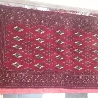 یک جفت پشتی ترکمن سالم آنتیک