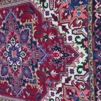 فرش دستبافت یک جفت  خالچه|فرش|باسمنج, |دیوار