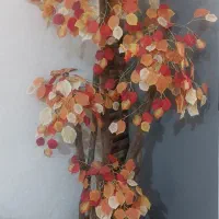 باکس گل درختچه مصنوعی مدل پاییز