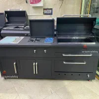 باربیکیو 180 سانت تمام مشکی فول آپشن و..