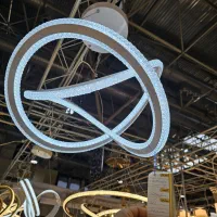 لوستر نورآرا|لوستر و چراغ آویز|اصفهان, رسالت|دیوار