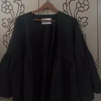 شومیز عروسکی مشکی نو