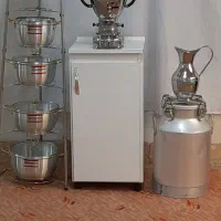 پذیرایی ظروف برنز آشپزخانه سماور کابینت قابلمه چدن