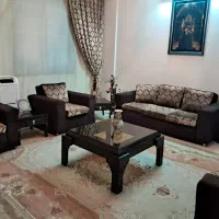 مبل هفت نفره با ست دستک پرده  سالم مبل دانشور