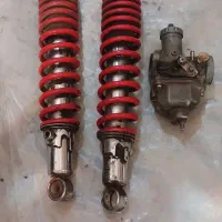 کاربراتور ۱۵۰ سی‌سی هندا و کمک فنر عقب