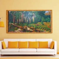 مجموعه تابلو‌های نقاشی رنگ روغن فروشی