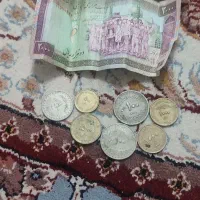 دو تا سکه قدیمی|کلکسیون سکه، تمبر، اسکناس|قائن, |دیوار