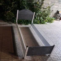 تخت خواب تک نفره و دو نفره  با کفی فلزی سفارشی|تخت و سرویس خواب|سرپل ذهاب, |دیوار