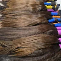 موی طبیعی بدون رنگ و رنگی