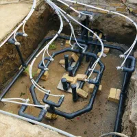تاسیسات/لوله کش آب/استخرجکوزی/موتورخانه/نصب پمپ آب