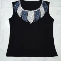 تونیک خامه دوزی شده مجلسی|لباس|اردبیل, |دیوار