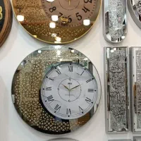 ساعت دیواری آینه‌ای سه‌تکه خرید از تولید کننده|ساعت دیواری و تزئینی|مشهد, آزادشهر|دیوار