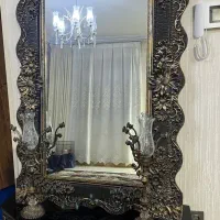 فروش 2 عدد لوستر و 1 دست کنسول اینه و شمعدان