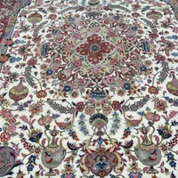 فرش دستباف(بساک) ۹ متری گلفرنگ قیمت جفت ۲۸۰ تومن|فرش|مشکیندشت, |دیوار