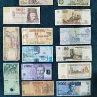 پول و سکه و کبریت از کل کشورهای دنیا