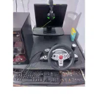 کامپیوتر فوقوالعاده اقتصادی با میز و فرمان و پدال|رایانه رومیزی|اهواز, کوی مهدیس|دیوار