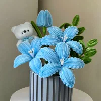 گل های مخملی جاویدان .  بسیار جذاب و زیبا