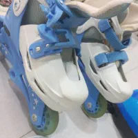 اسکیت اسپرت سایز ۳۰تا ۳۳ در حد نو با لوازم کامل|دوچرخه، اسکیت، اسکوتر|رفسنجان, |دیوار