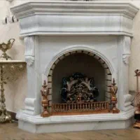 نصاب نرده و شومینه و باربیکیو