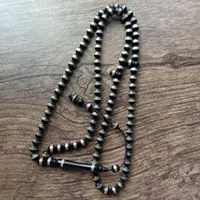 تسبیح نقره کوب