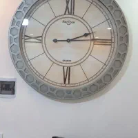 ساعت دیواری چوبی قطر ۸۰