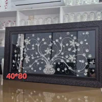 قاب گل نقره|صنایع دستی و سایر لوازم تزئینی|اصفهان, سرتاوه|دیوار