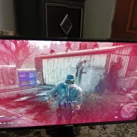 کیس گیمینگ با مانیتور گیمینگ 75 هرتز و فول بازی