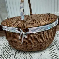 سبد پیک نیک تفریح حصیری