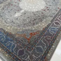 ۳فرش ۶ متری ۸ رنگ گل برجسته ۱۲۰۰ شانه ،تراکم ۳۶۰۰