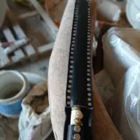 چاقو ترکمنی|کلکسیون اشیاء عتیقه|گنبد کاووس, |دیوار