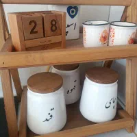 استندچوبی بهمراه بانکه
