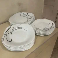 بشقاب غذا خوری و بانکه اسپانیایی بدون لب پریدگی|ظروف سرو و پذیرایی|تهران, صادقیه|دیوار