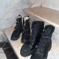 دوجفت پوتین سایز۳۸و۳۱برای پای۳۹و۳۲هم میشه