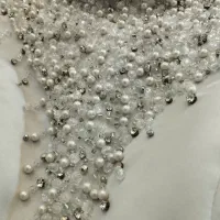 پیرهن مجلسی سایز 38 سنگ دوزی ها بسیار نو|لباس|ملایر, |دیوار