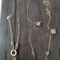 گردنبند رولباسی طلا گردنبند گوچی چهار درصد