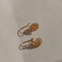 گوشواره و گردنبند طلا با قیمت تابلو +2 درصد